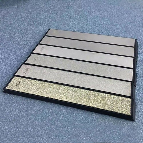 6pcs grit diamond stone knife - grit,