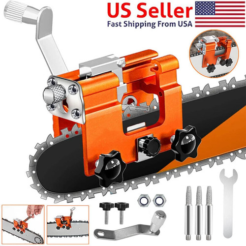 Chainsaw chain sharpening jig - sharpening,
