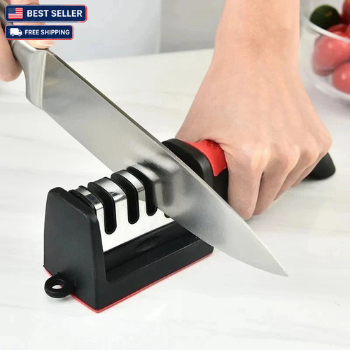 Stage kitchen knife - 4-stage,